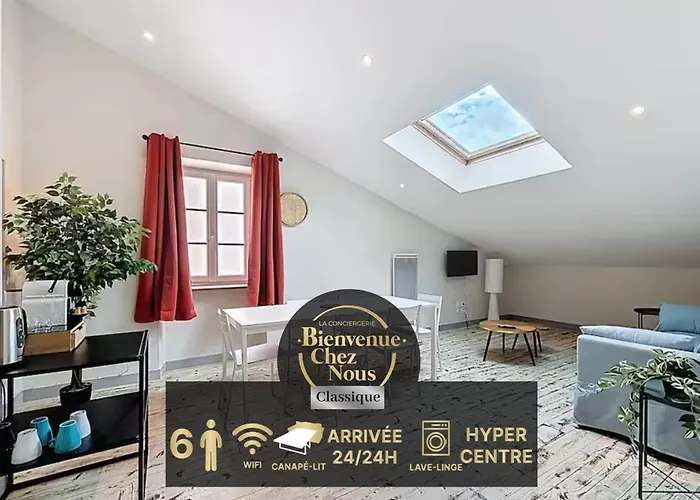 Apartment Grand T3 Centre Jaude 6 Personnes Clermont-Ferrand